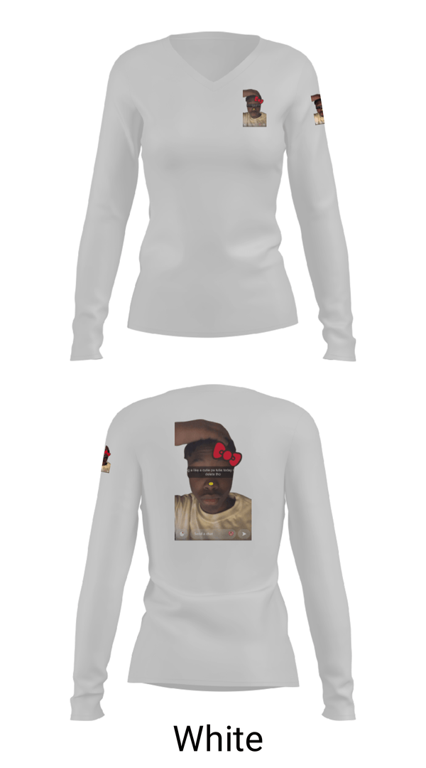 Women's Long Sleeve Vneck Shirt, Erwin football club, Men's Soccer, Teamtime, Team time, sublimation, custom sports apparel, team uniforms, spirit wear, spiritwear, sports uniforms, custom shirts, team store, custom team store, fundraiser sports, apparel fundraiser