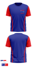Ellinwood High School Football 3917494 Short Sleeve Performance Shirt - 1