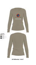 MCB Camp Blaz Ordnance 73476063 Women's Long Sleeve V-neck Shirt - 62