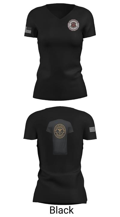 BOLC 187TH 66785601 Women's Short Sleeve V-neck Shirt - 28