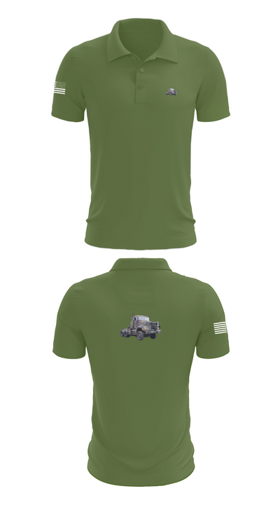 617th Transportation Company 2064597 Short Sleeve Performance Polo - 47