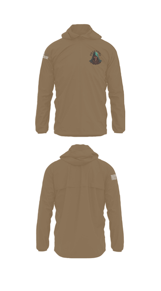 Windbreaker, 2nd Platoon Charlie Battery 5-4, Army, Teamtime, Team time, sublimation, custom sports apparel, team uniforms, spirit wear, spiritwear, sports uniforms, custom shirts, team store, custom team store, fundraiser sports, apparel fundraiser