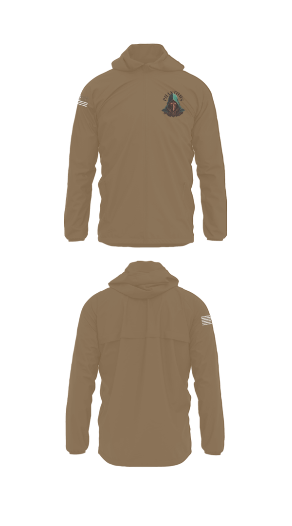 Windbreaker, 2nd Platoon Charlie Battery 5-4, Army, Teamtime, Team time, sublimation, custom sports apparel, team uniforms, spirit wear, spiritwear, sports uniforms, custom shirts, team store, custom team store, fundraiser sports, apparel fundraiser