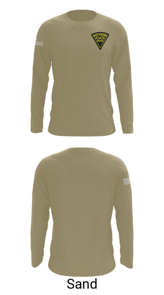 Long Sleeve Performance Shirt, West Virginia State Police, Police, Teamtime, Team time, sublimation, custom sports apparel, team uniforms, spirit wear, spiritwear, sports uniforms, custom shirts, team store, custom team store, fundraiser sports, apparel fundraiser