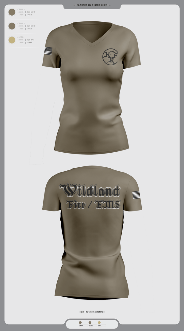 Womens Short Sleeve Vneck Shirt, Knight Fire, , Teamtime, Team time, sublimation, custom sports apparel, team uniforms, spirit wear, spiritwear, sports uniforms, custom shirts, team store, custom team store, fundraiser sports, apparel fundraiser