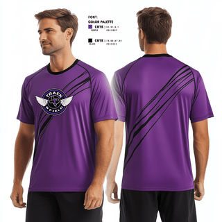 Short Sleeve Performance Shirt, Throckmorton High School Track and Field, Track & Field, Teamtime, Team time, sublimation, custom sports apparel, team uniforms, spirit wear, spiritwear, sports uniforms, custom shirts, team store, custom team store, fundraiser sports, apparel fundraiser