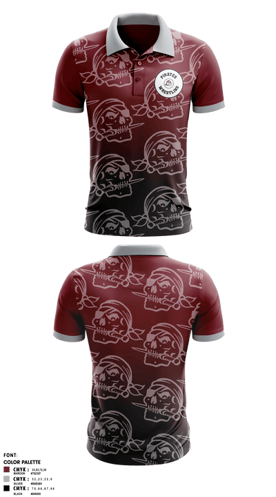 Braden River High School Wrestling 19591085 Short Sleeve Performance Polo - 2