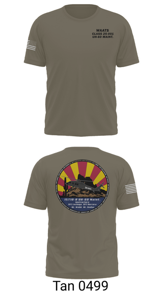 Short Sleeve Performance Shirt, WAATS 15T10 CLASS 25-001, , Teamtime, Team time, sublimation, custom sports apparel, team uniforms, spirit wear, spiritwear, sports uniforms, custom shirts, team store, custom team store, fundraiser sports, apparel fundraiser