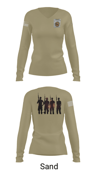 Women's Long Sleeve Vneck Shirt, Twin cities squadron, Navy, Teamtime, Team time, sublimation, custom sports apparel, team uniforms, spirit wear, spiritwear, sports uniforms, custom shirts, team store, custom team store, fundraiser sports, apparel fundraiser