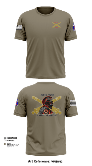 Short Sleeve Performance Shirt, ALPHA ROCK, Army, Teamtime, Team time, sublimation, custom sports apparel, team uniforms, spirit wear, spiritwear, sports uniforms, custom shirts, team store, custom team store, fundraiser sports, apparel fundraiser