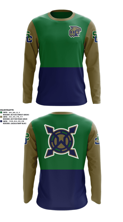 Snow Canyon High School Band 1796632 Long Sleeve Performance Shirt - 41