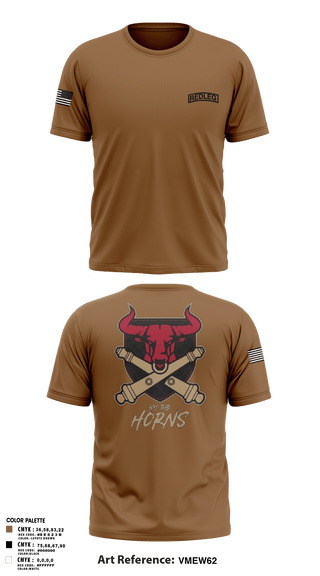 Short Sleeve Performance Shirt, BRAVO BULLS, Army, Teamtime, Team time, sublimation, custom sports apparel, team uniforms, spirit wear, spiritwear, sports uniforms, custom shirts, team store, custom team store, fundraiser sports, apparel fundraiser