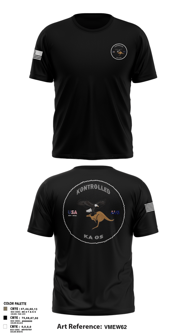Old School Cotton Feel Shirt, Kontrolled Kaos, , Teamtime, Team time, sublimation, custom sports apparel, team uniforms, spirit wear, spiritwear, sports uniforms, custom shirts, team store, custom team store, fundraiser sports, apparel fundraiser