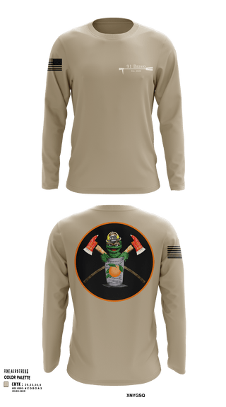 Long Sleeve Performance Shirt, 91 Bravo, Fire Department, Teamtime, Team time, sublimation, custom sports apparel, team uniforms, spirit wear, spiritwear, sports uniforms, custom shirts, team store, custom team store, fundraiser sports, apparel fundraiser