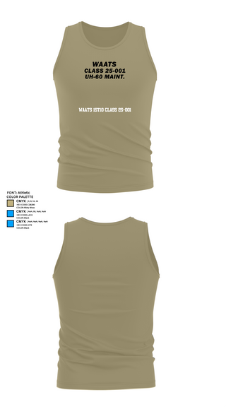 Tank Top, WAATS 15T10 CLASS 25-001, , Teamtime, Team time, sublimation, custom sports apparel, team uniforms, spirit wear, spiritwear, sports uniforms, custom shirts, team store, custom team store, fundraiser sports, apparel fundraiser
