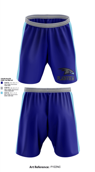 Athletic Shorts With Pockets, Plainview Hawks, Baseball, Teamtime, Team time, sublimation, custom sports apparel, team uniforms, spirit wear, spiritwear, sports uniforms, custom shirts, team store, custom team store, fundraiser sports, apparel fundraiser