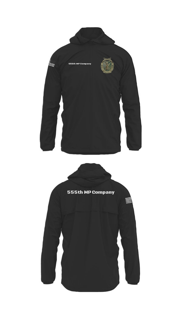 Windbreaker, 555th MP Company, Army, Teamtime, Team time, sublimation, custom sports apparel, team uniforms, spirit wear, spiritwear, sports uniforms, custom shirts, team store, custom team store, fundraiser sports, apparel fundraiser