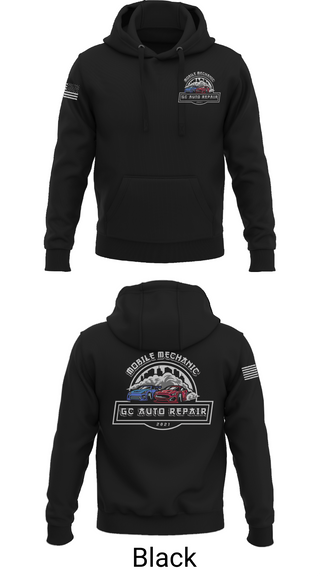 Hoodie, GC AUTO REPAIR, , Teamtime, Team time, sublimation, custom sports apparel, team uniforms, spirit wear, spiritwear, sports uniforms, custom shirts, team store, custom team store, fundraiser sports, apparel fundraiser