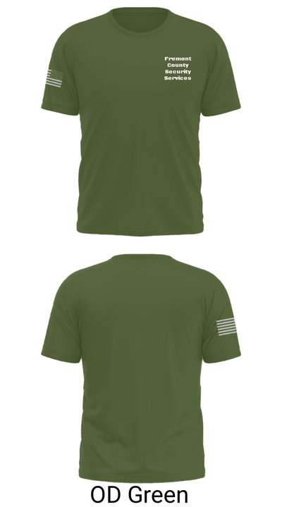 Fremont County Security Services 37987366 Short Sleeve Performance Shirt - 53