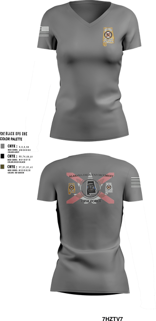 Womens Short Sleeve Vneck Shirt, Narco Nook, Police, Teamtime, Team time, sublimation, custom sports apparel, team uniforms, spirit wear, spiritwear, sports uniforms, custom shirts, team store, custom team store, fundraiser sports, apparel fundraiser