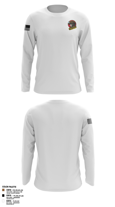 C BTRY, 5-4 ADAR Long Sleeve Performance Shirt - 2