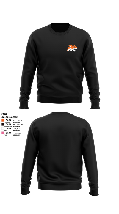 Princeton Basketball Club 94984403 Crew Neck Sweatshirt - 1