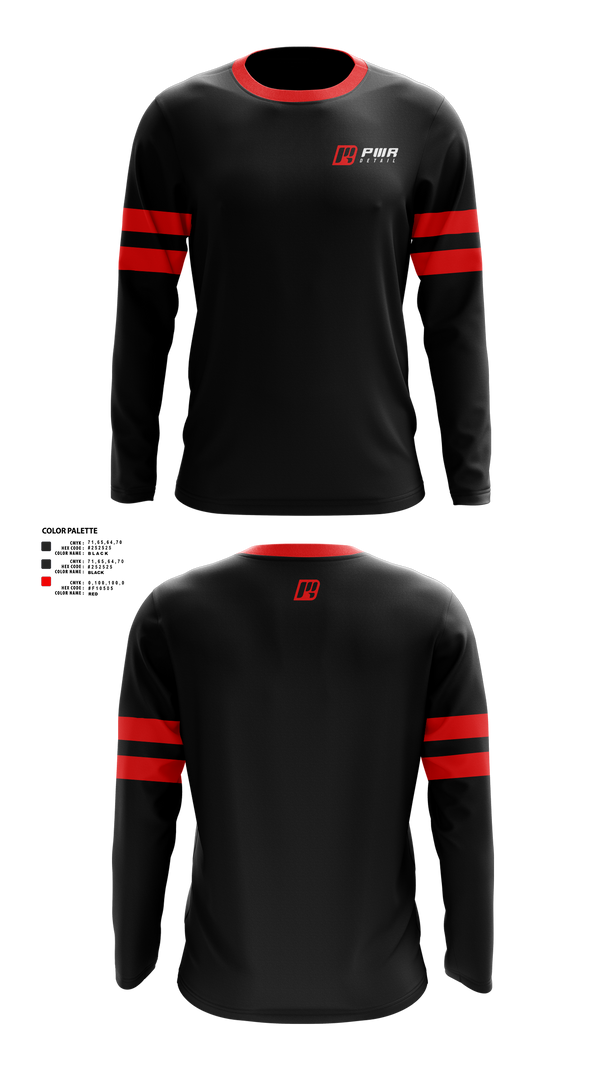 Long Sleeve Performance Shirt, PWR, , Teamtime, Team time, sublimation, custom sports apparel, team uniforms, spirit wear, spiritwear, sports uniforms, custom shirts, team store, custom team store, fundraiser sports, apparel fundraiser