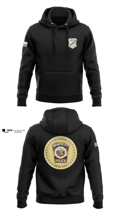Hoodie, Swampscott Police, Police, Teamtime, Team time, sublimation, custom sports apparel, team uniforms, spirit wear, spiritwear, sports uniforms, custom shirts, team store, custom team store, fundraiser sports, apparel fundraiser