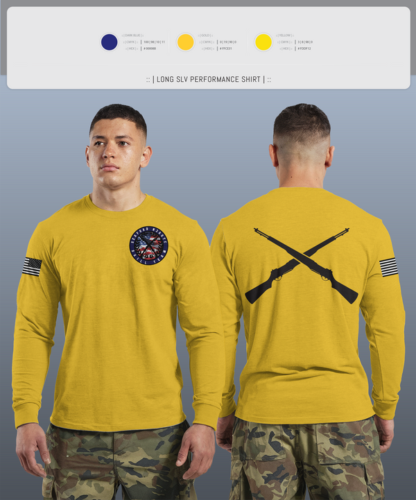Long Sleeve Performance Shirt, Seaford NJROTC, Navy, Teamtime, Team time, sublimation, custom sports apparel, team uniforms, spirit wear, spiritwear, sports uniforms, custom shirts, team store, custom team store, fundraiser sports, apparel fundraiser