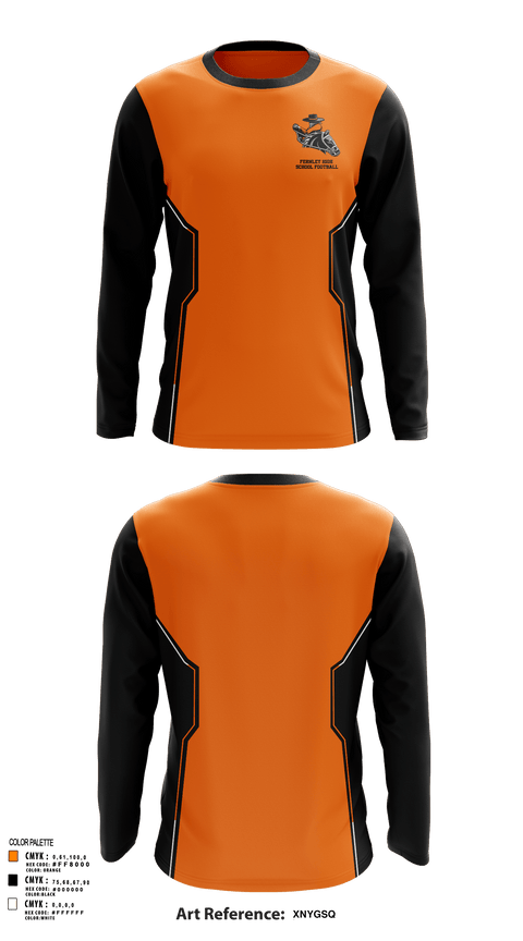 Long Sleeve Performance Shirt, Fernley High School Football, Football, Teamtime, Team time, sublimation, custom sports apparel, team uniforms, spirit wear, spiritwear, sports uniforms, custom shirts, team store, custom team store, fundraiser sports, apparel fundraiser
