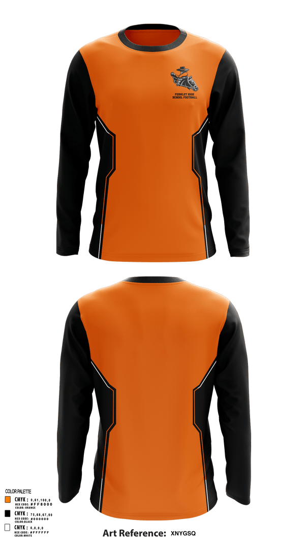 Long Sleeve Performance Shirt, Fernley High School Football, Football, Teamtime, Team time, sublimation, custom sports apparel, team uniforms, spirit wear, spiritwear, sports uniforms, custom shirts, team store, custom team store, fundraiser sports, apparel fundraiser