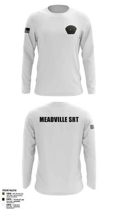 Meadville SRT 57594124 Long Sleeve Performance Shirt - 2