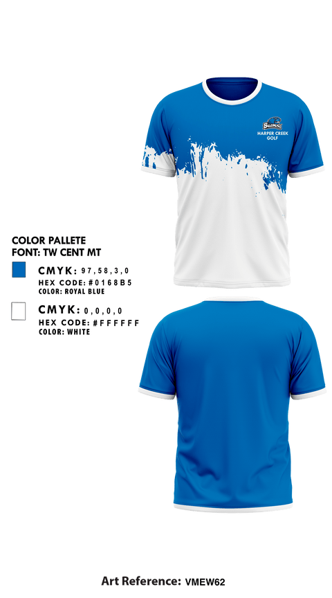 Short Sleeve Performance Shirt, Harper Creek High School Golf, Golf, Teamtime, Team time, sublimation, custom sports apparel, team uniforms, spirit wear, spiritwear, sports uniforms, custom shirts, team store, custom team store, fundraiser sports, apparel fundraiser