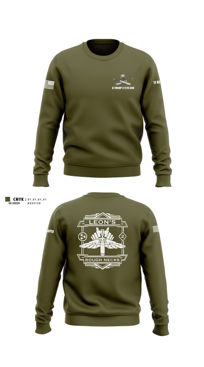 Q TROOP 2/278 ACR 39002186 Crew Neck Sweatshirt - 12