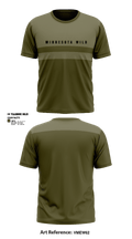 Minnesota wild 9416841 Short Sleeve Performance Shirt - 1