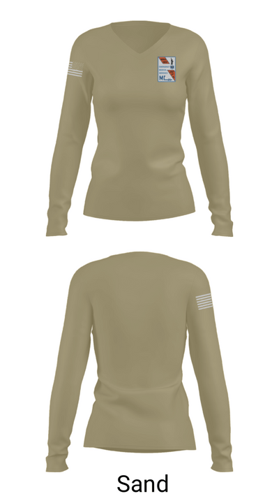 RWJ JCMC 73785352 Women's Long Sleeve V-neck Shirt - 97