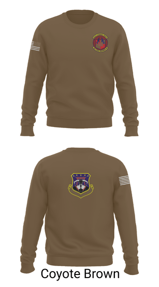 Crew Neck Sweatshirt, 18th Civil Engineer Sq, Air Force, Teamtime, Team time, sublimation, custom sports apparel, team uniforms, spirit wear, spiritwear, sports uniforms, custom shirts, team store, custom team store, fundraiser sports, apparel fundraiser