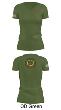 NMCB 25 CTG 56.2 1038255 Women's Short Sleeve V-neck Shirt - 46