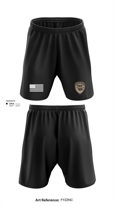 Kemper County Sheriff’s Office 63842297 Athletic Shorts With Pockets - 3