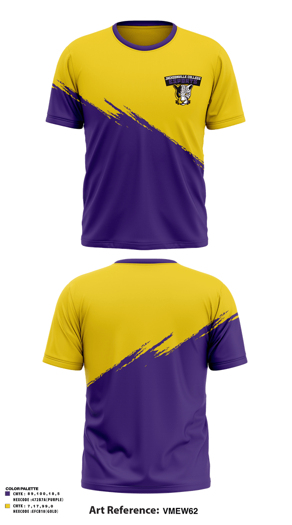Short Sleeve Performance Shirt, Jacksonville College eSports, E-Sports, Teamtime, Team time, sublimation, custom sports apparel, team uniforms, spirit wear, spiritwear, sports uniforms, custom shirts, team store, custom team store, fundraiser sports, apparel fundraiser