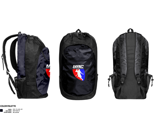 Gear Bag, YAC Flag League, , Teamtime, Team time, sublimation, custom sports apparel, team uniforms, spirit wear, spiritwear, sports uniforms, custom shirts, team store, custom team store, fundraiser sports, apparel fundraiser