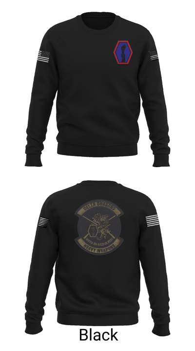 100th Battalion 442nd Infantry Delta dragons 60081058 Crew Neck Sweatshirt - 25