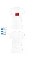 Ross custume food trailers 22341520 Women's Short Sleeve V-neck Shirt - 18
