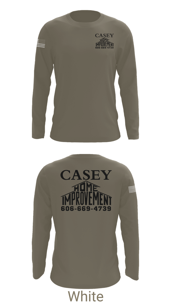 Long Sleeve Performance Shirt, Casey home improvement, , Teamtime, Team time, sublimation, custom sports apparel, team uniforms, spirit wear, spiritwear, sports uniforms, custom shirts, team store, custom team store, fundraiser sports, apparel fundraiser