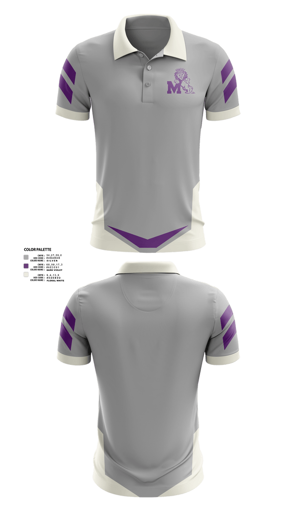 Short Sleeve Performance Polo, Manzano Monarchs, Men's Basketball, Teamtime, Team time, sublimation, custom sports apparel, team uniforms, spirit wear, spiritwear, sports uniforms, custom shirts, team store, custom team store, fundraiser sports, apparel fundraiser