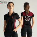 South Mecklenburg High School Golf 87144486 Women's Short Sleeve V-neck Shirt - 2