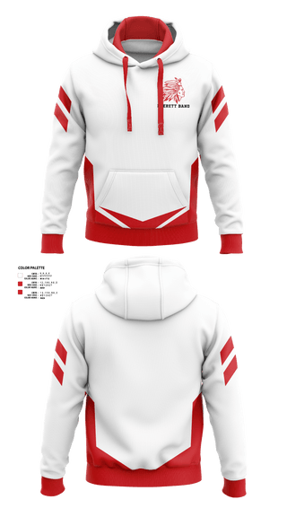 Hoodie, Everett High School Band, Spirit Store, Teamtime, Team time, sublimation, custom sports apparel, team uniforms, spirit wear, spiritwear, sports uniforms, custom shirts, team store, custom team store, fundraiser sports, apparel fundraiser