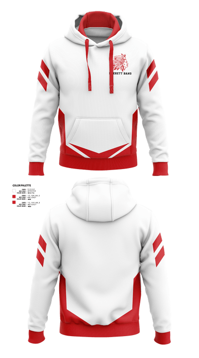 Everett High School Band 13058020 Hoodie - 40