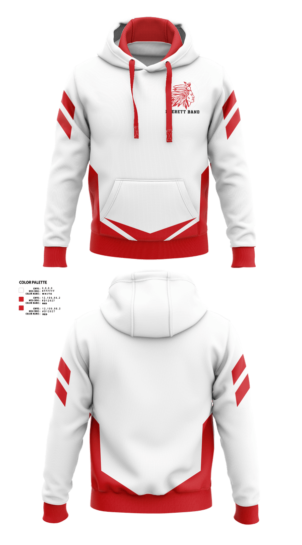 Hoodie, Everett High School Band, Spirit Store, Teamtime, Team time, sublimation, custom sports apparel, team uniforms, spirit wear, spiritwear, sports uniforms, custom shirts, team store, custom team store, fundraiser sports, apparel fundraiser