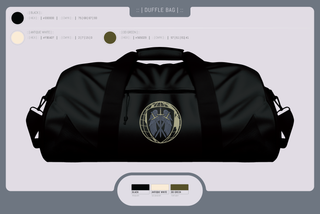 Duffle Bag, Overwatch Defense International, , Teamtime, Team time, sublimation, custom sports apparel, team uniforms, spirit wear, spiritwear, sports uniforms, custom shirts, team store, custom team store, fundraiser sports, apparel fundraiser